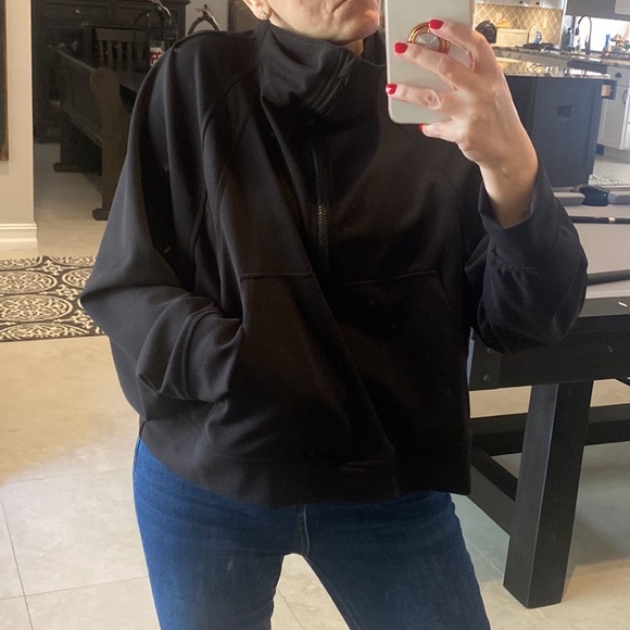 Abela Story + Co Tops Funnelneck Half Zip Oversized Poshmark